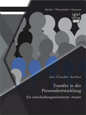 cover image of Transfer in der Personalentwicklung